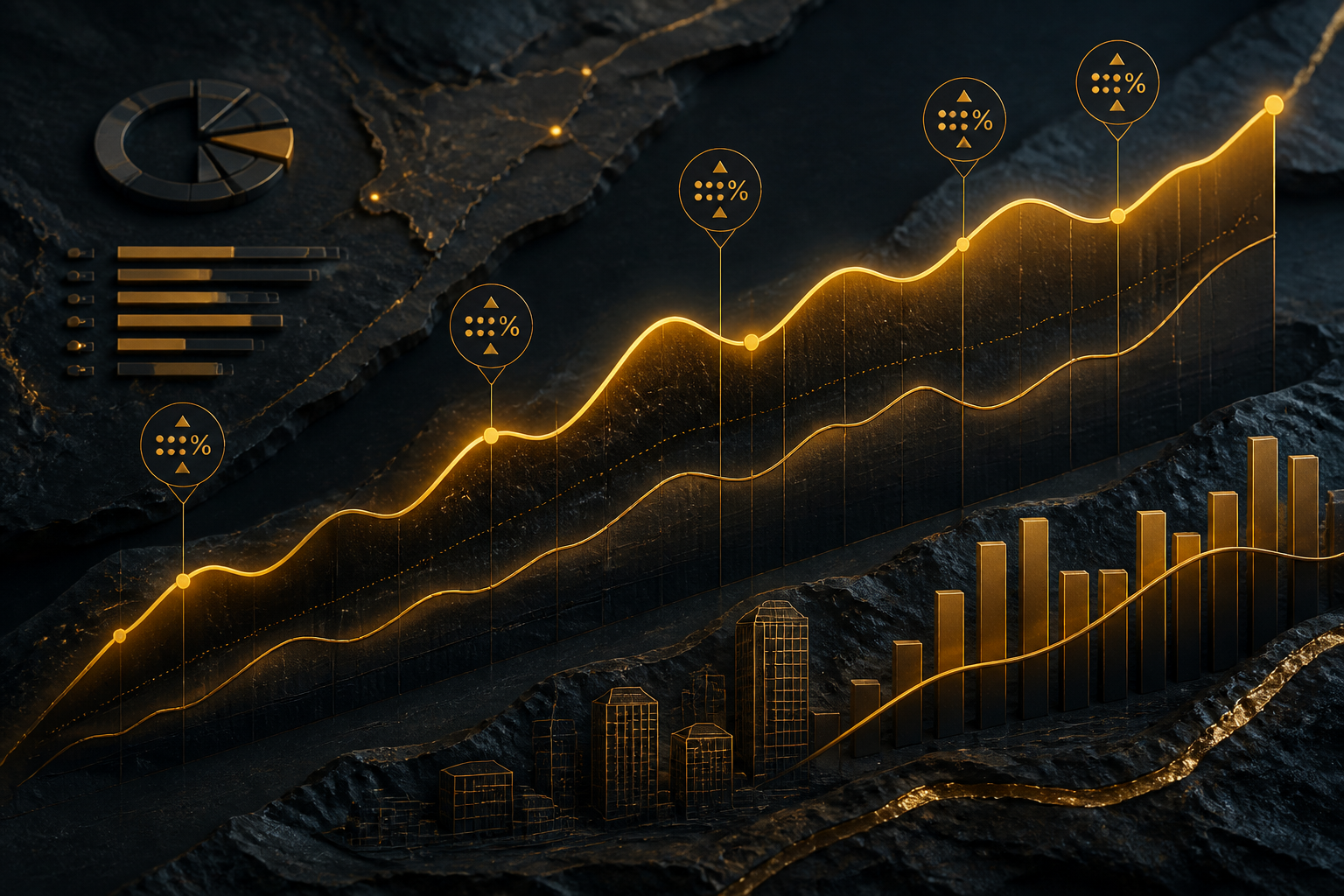 Deal Analyzer Background — dark financial data